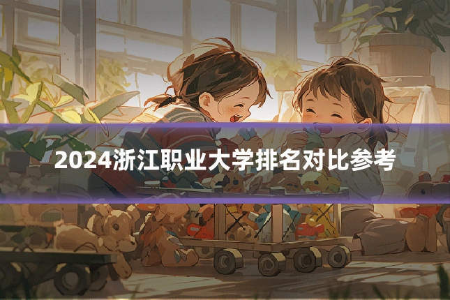 2024浙江职业大学排名对比参考