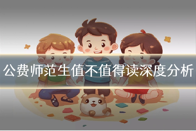 公费师范生值不值得读深度分析
