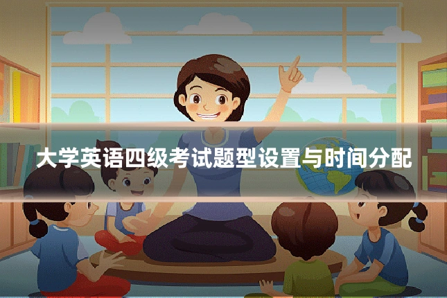 大学英语四级考试题型设置与时间分配