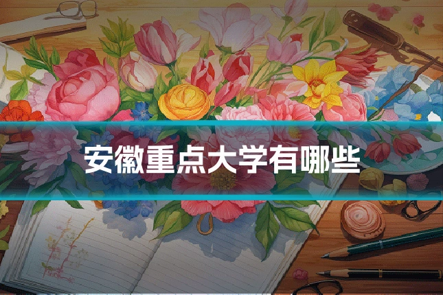 安徽重点大学有哪些