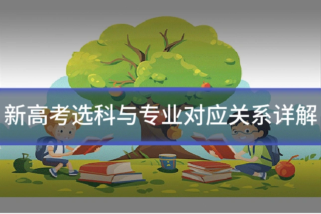 新高考选科与专业对应关系详解
