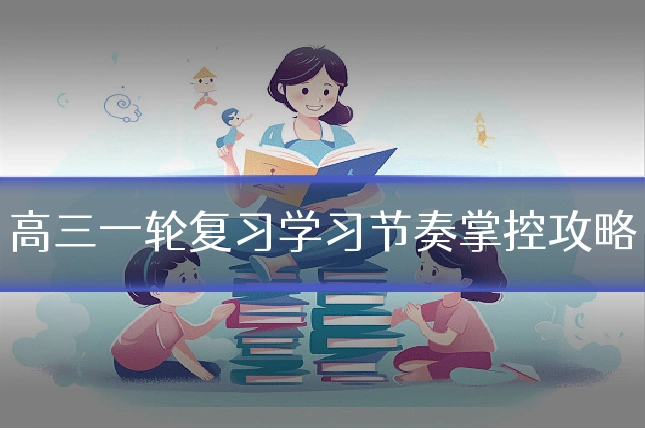 高三一轮复习学习节奏掌控攻略