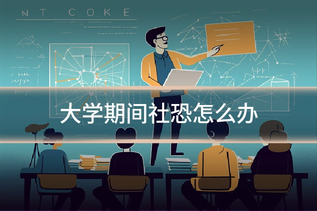 大学期间社恐怎么办