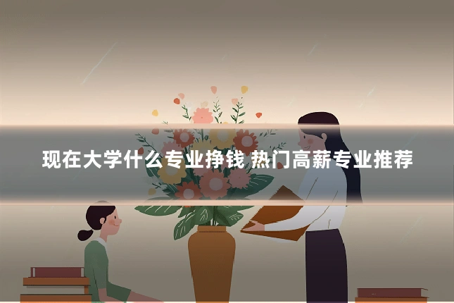 现在大学什么专业挣钱 热门高薪专业推荐