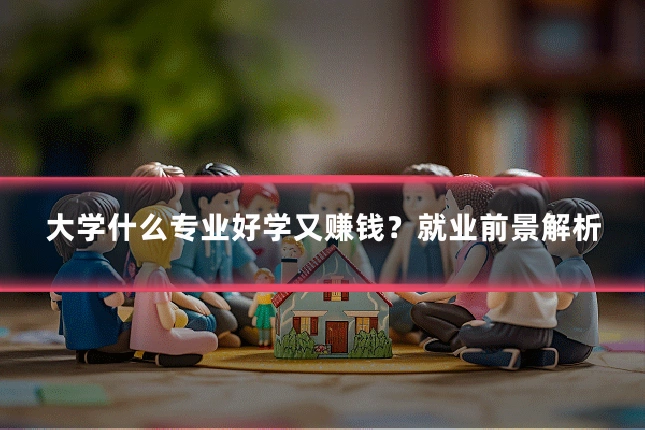 大学什么专业好学又赚钱?就业前景解析