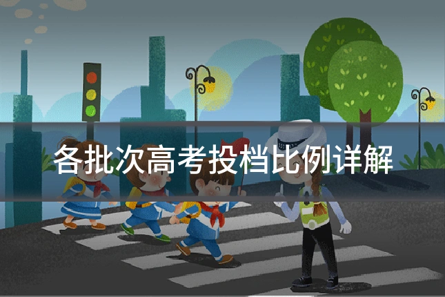 各批次高考投档比例详解