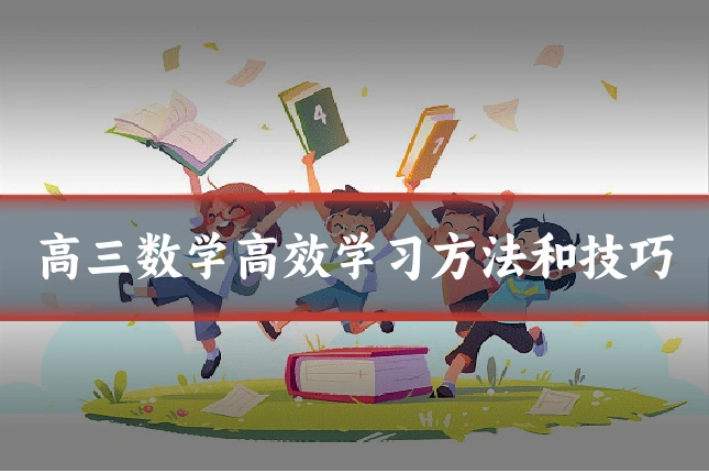 高三数学高效学习方法和技巧