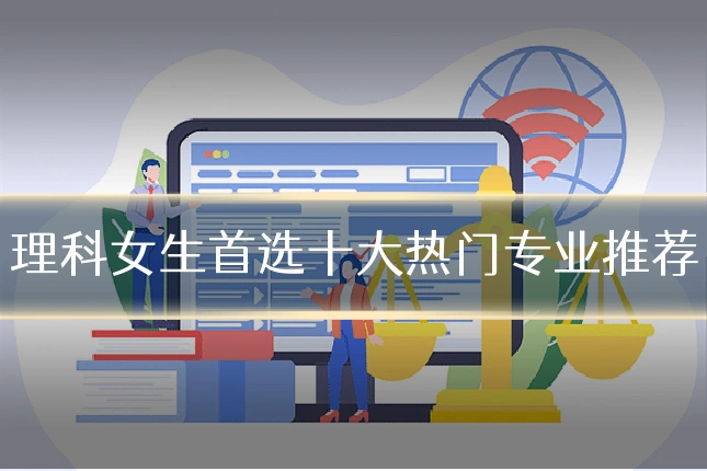 理科女生首选十大热门专业推荐