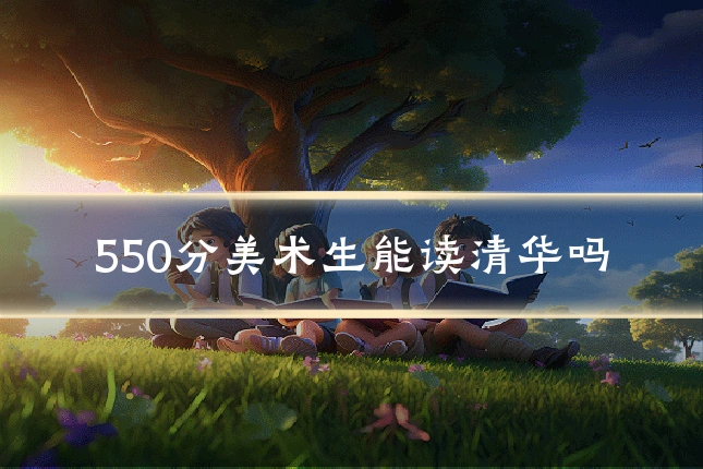 550分美术生能读清华吗
