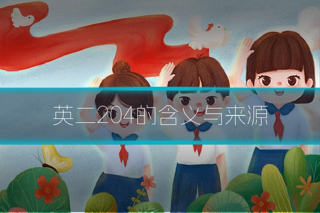 英二204的含义与来源