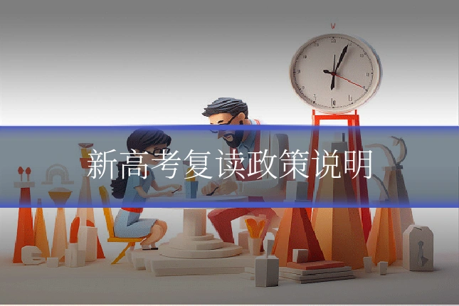 新高考复读政策说明