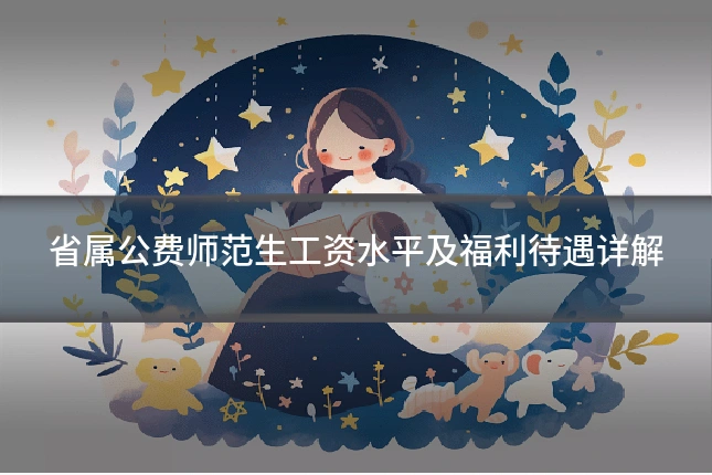 省属公费师范生工资水平及福利待遇详解