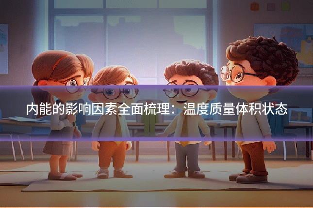 内能的影响因素全面梳理:温度质量体积状态