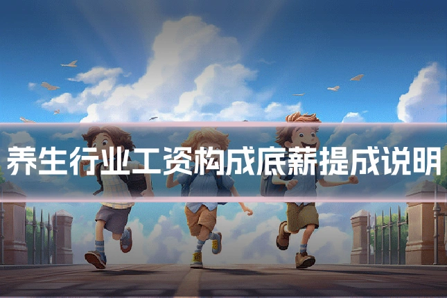 养生行业工资构成底薪提成说明