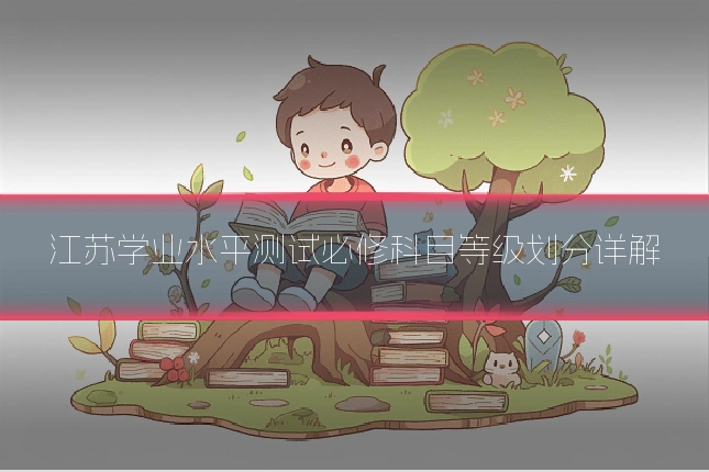 江苏学业水平测试必修科目等级划分详解