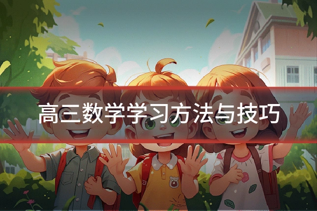 高三数学学习方法与技巧