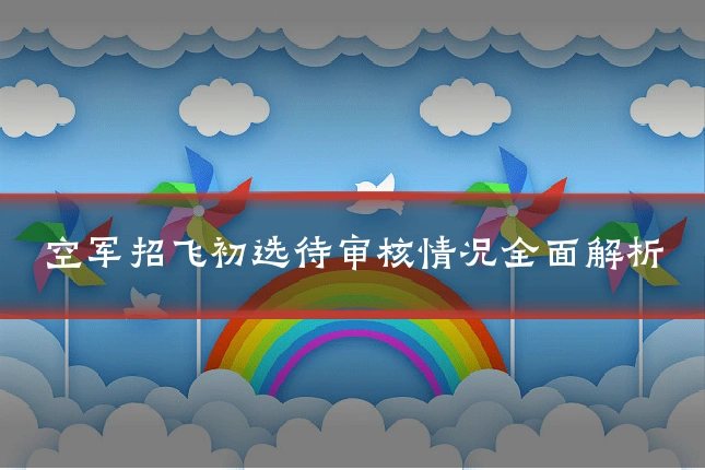 空军招飞初选待审核情况全面解析