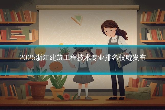 2025浙江建筑工程技术专业排名权威发布