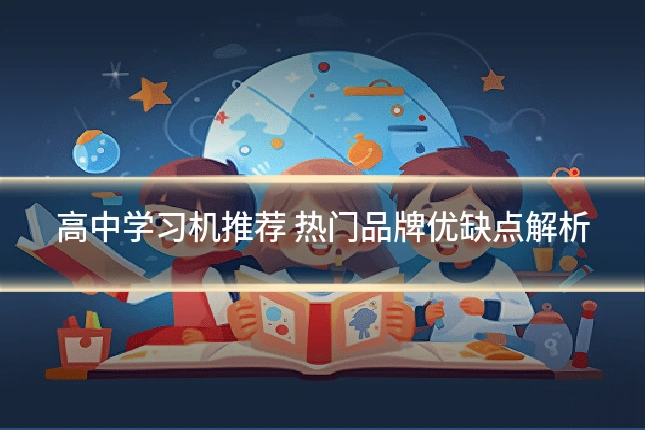 高中学习机推荐 热门品牌优缺点解析