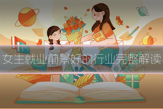 女生就业前景好的行业完整解读