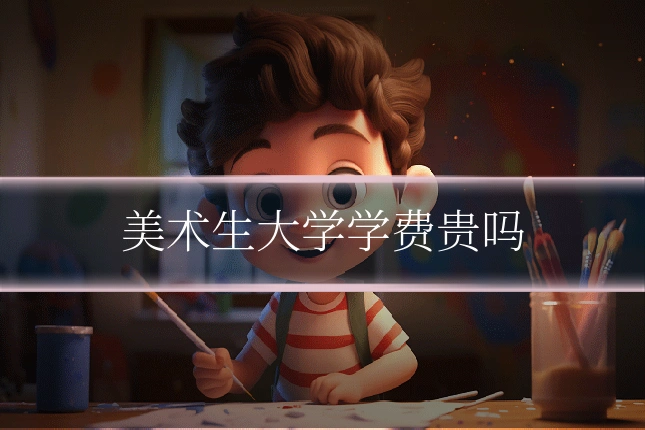 美术生大学学费贵吗