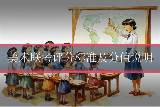 美术联考评分标准及分值说明
