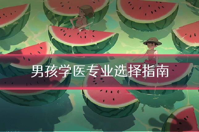 男孩学医专业选择指南
