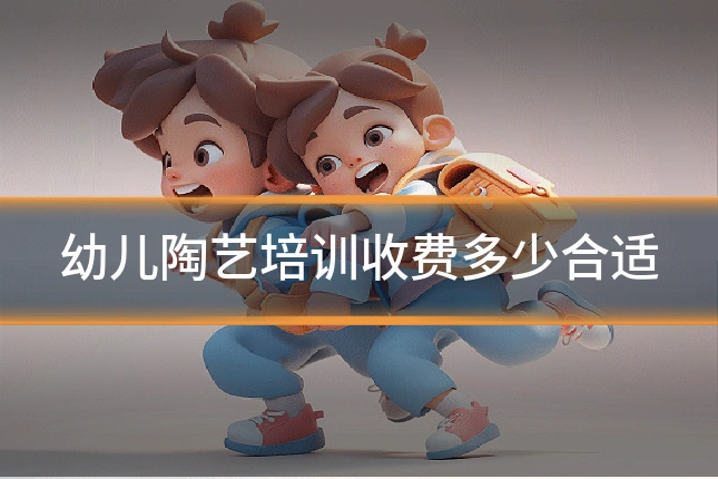 幼儿陶艺培训收费多少合适