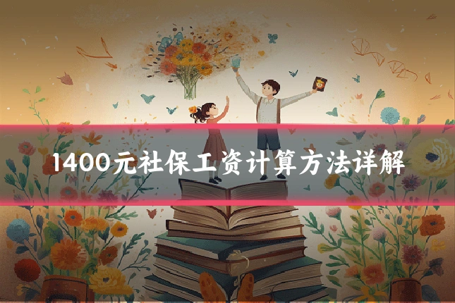 1400元社保工资计算方法详解