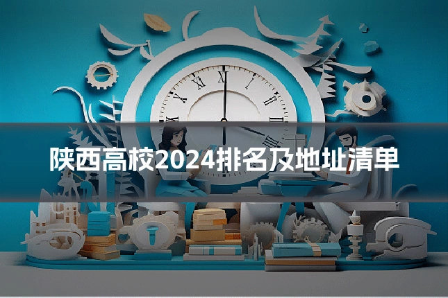 陕西高校2024排名及地址清单