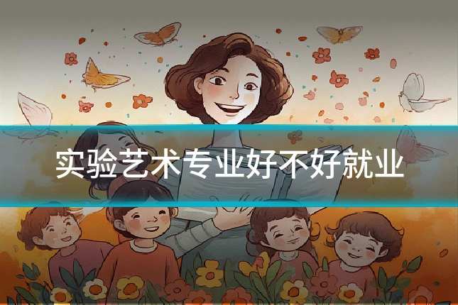 实验艺术专业好不好就业