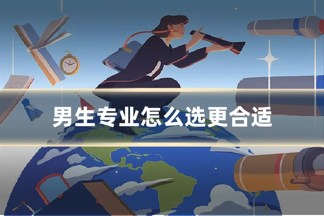 男生专业怎么选更合适