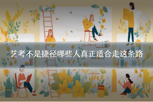 艺考不是捷径哪些人真正适合走这条路