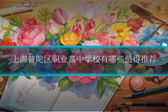 上海普陀区职业高中学校有哪些值得推荐