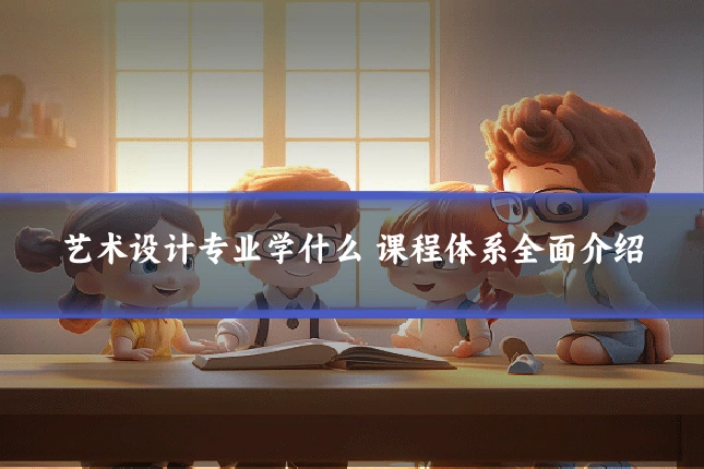 艺术设计专业学什么 课程体系全面介绍