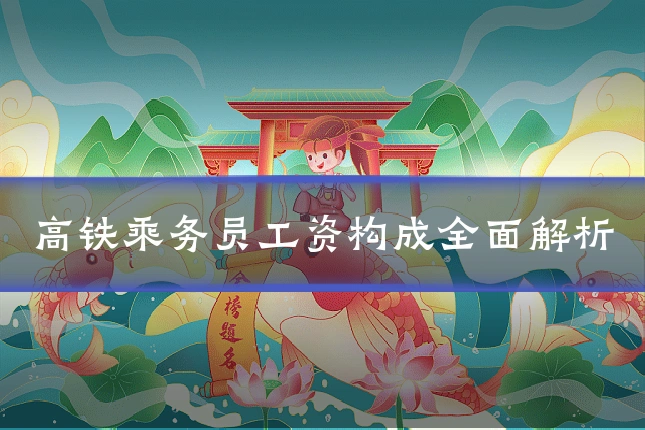 高铁乘务员工资构成全面解析
