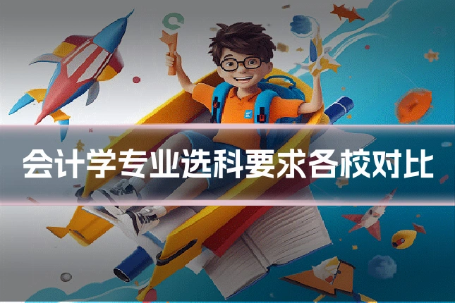 会计学专业选科要求各校对比