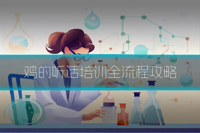 鸡的听话培训全流程攻略