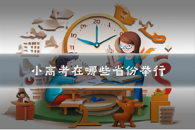 小高考在哪些省份举行