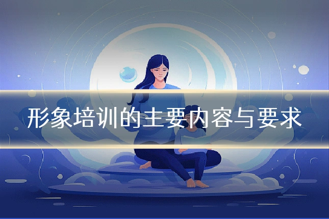 形象培训的主要内容与要求