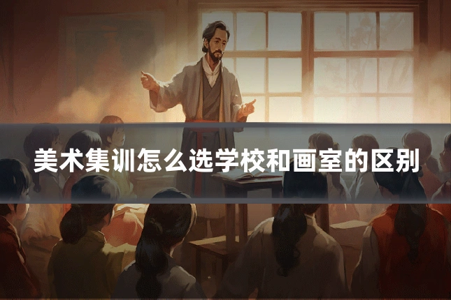美术集训怎么选学校和画室的区别
