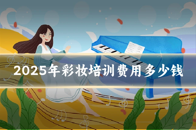 2025年彩妆培训费用多少钱