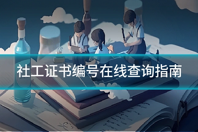 社工证书编号在线查询指南
