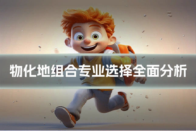 物化地组合专业选择全面分析