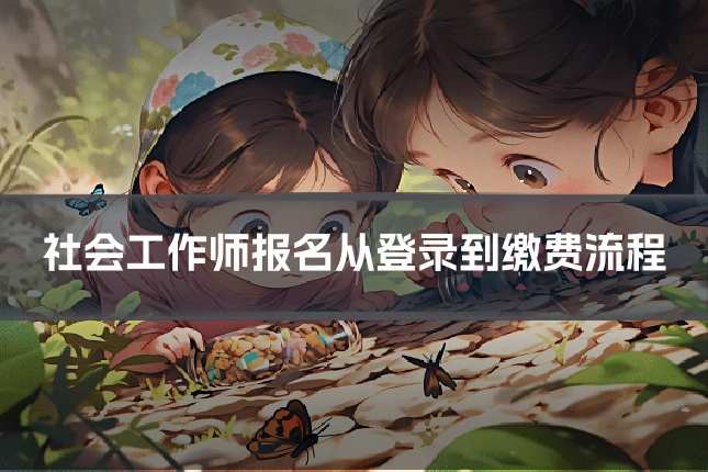 社会工作师报名从登录到缴费流程