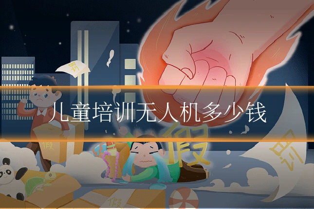 儿童培训无人机多少钱