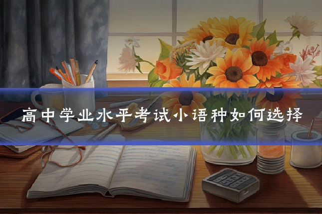 高中学业水平考试小语种如何选择