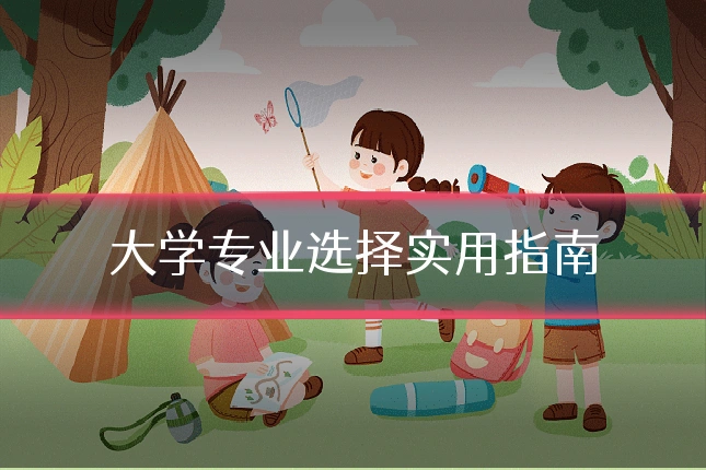 大学专业选择实用指南