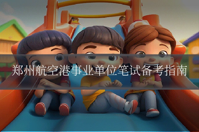郑州航空港事业单位笔试备考指南