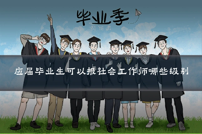 应届毕业生可以报社会工作师哪些级别